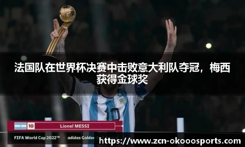 法国队在世界杯决赛中击败意大利队夺冠，梅西获得金球奖